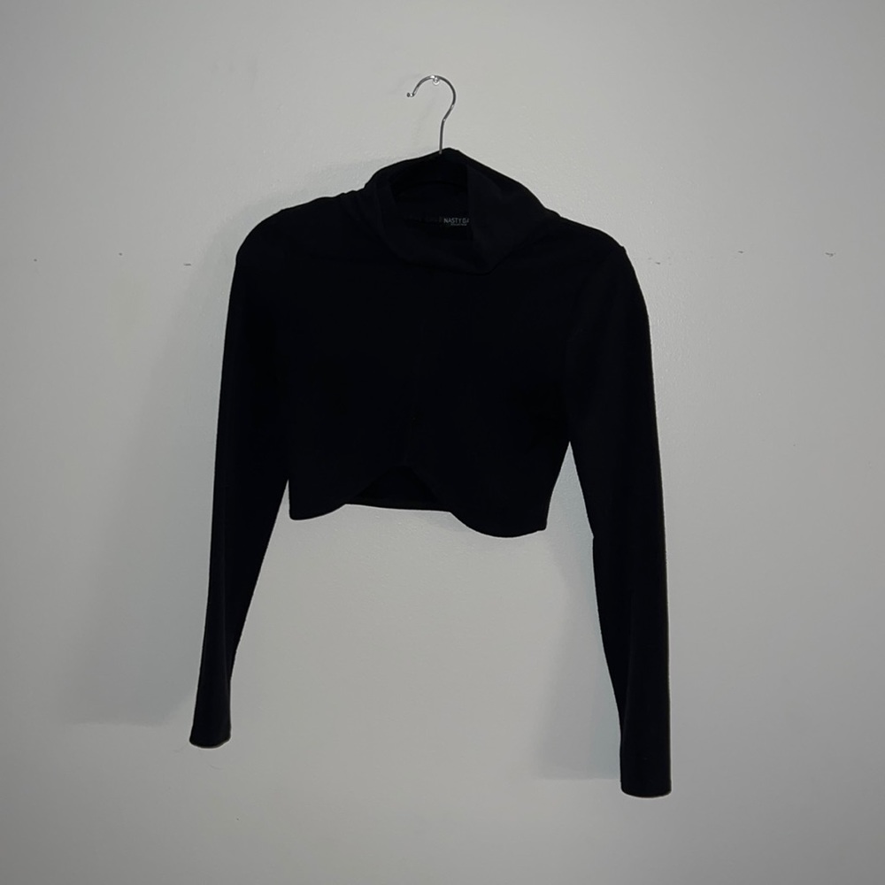 Nastygal cropped turtleneck